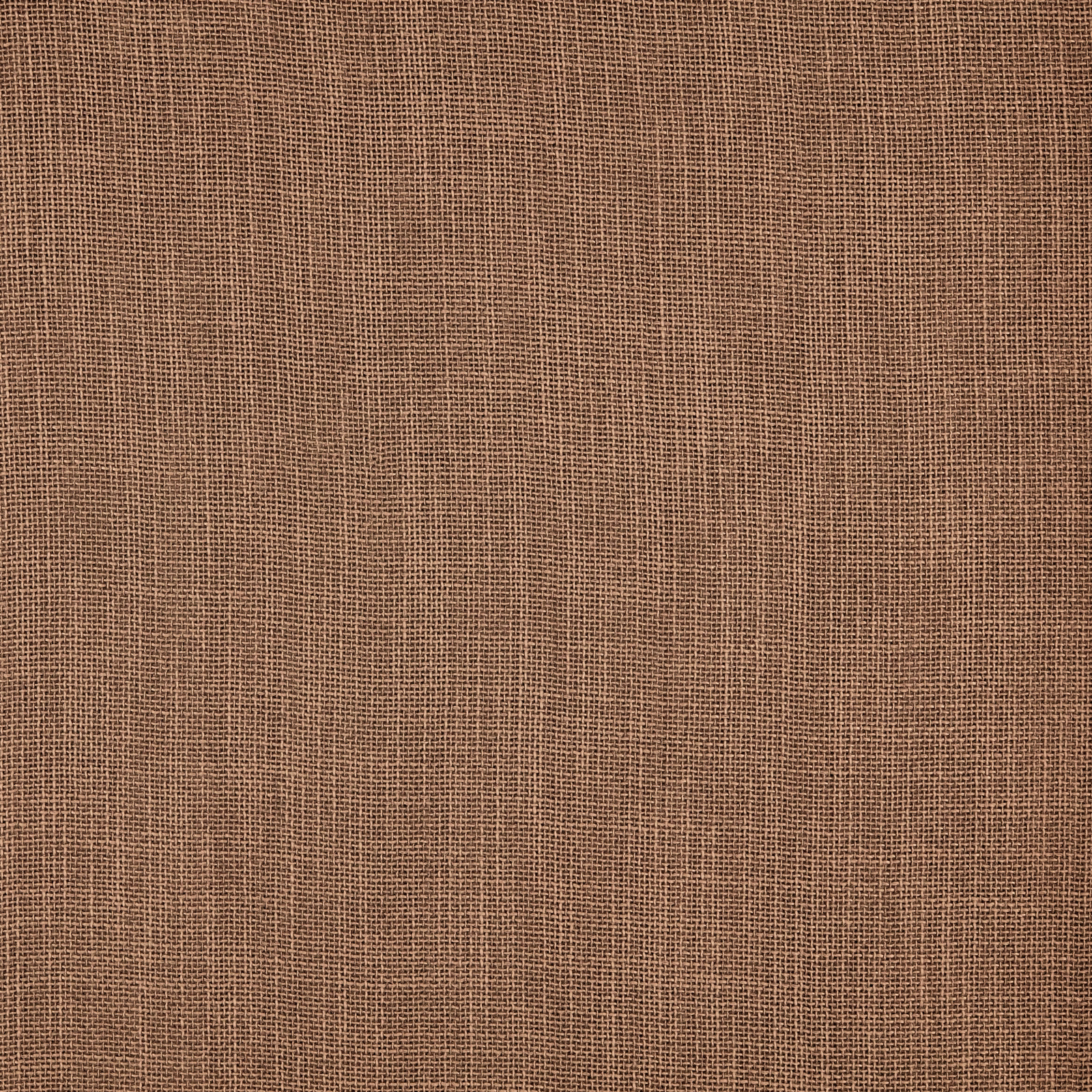 Warm peach-beige plain woven fabric with a fine open texture