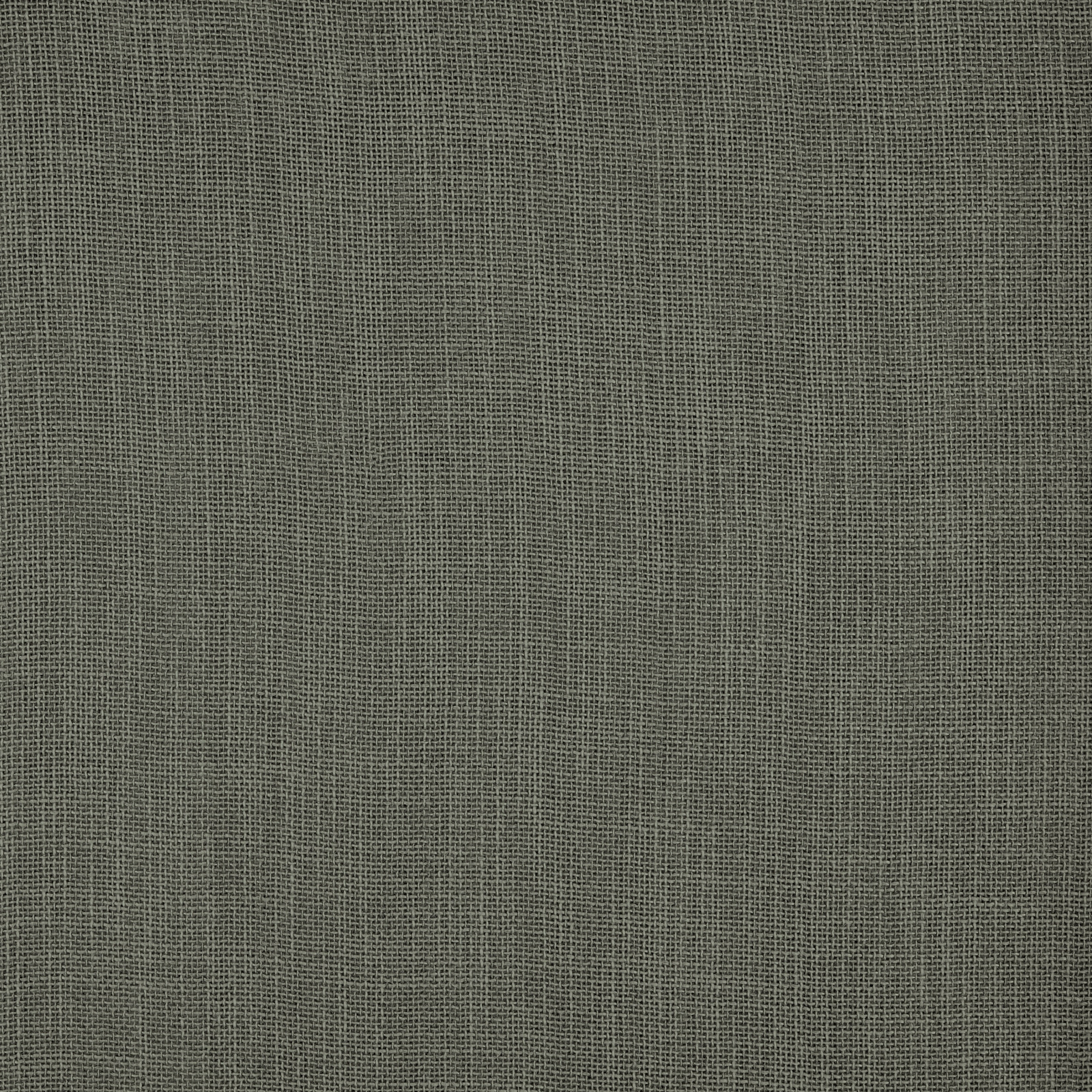 Close-up of plain muted sage olive fabric with a fine woven texture