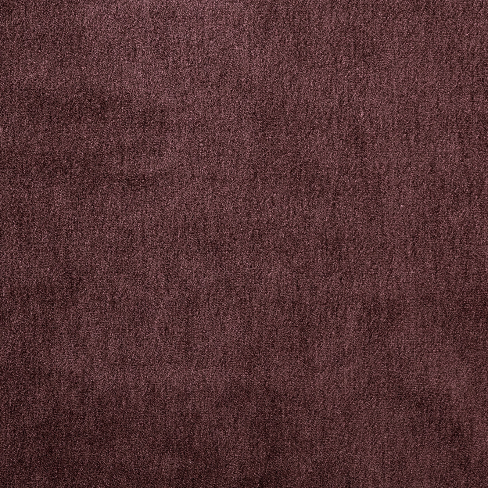 Deep beetroot burgundy plain fabric with a soft mohair-like nap