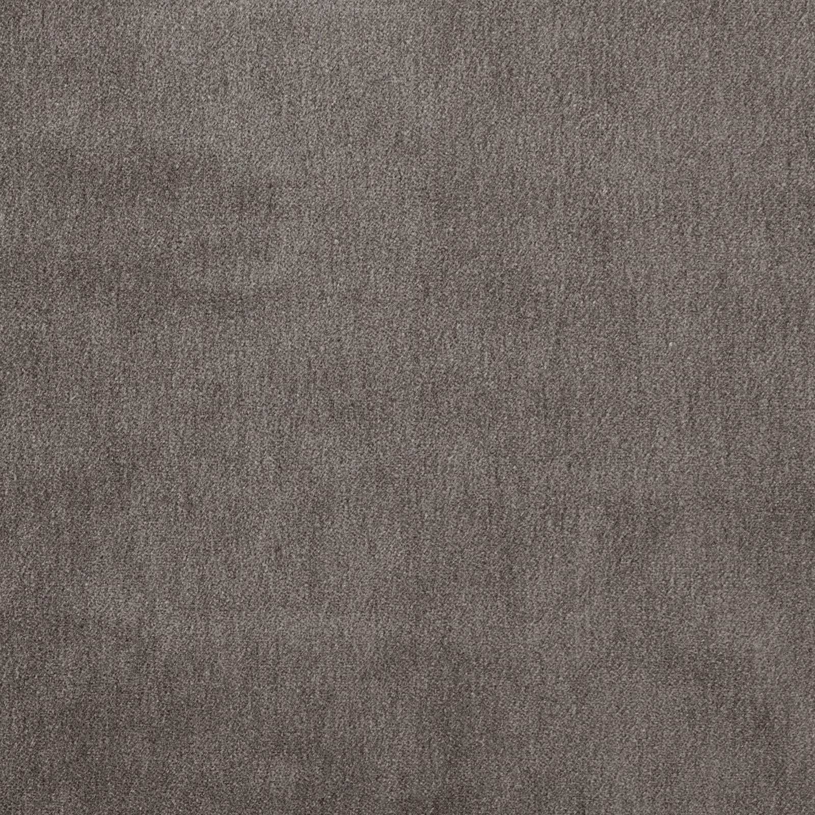 Close-up of a mink-grey plain mohair blend upholstery fabric with soft melange texture