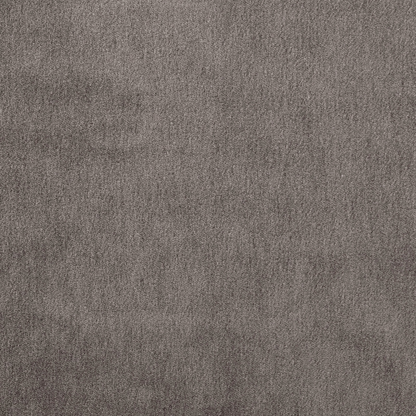 Soft mushroom taupe plain upholstery fabric with a brushed, velvety texture