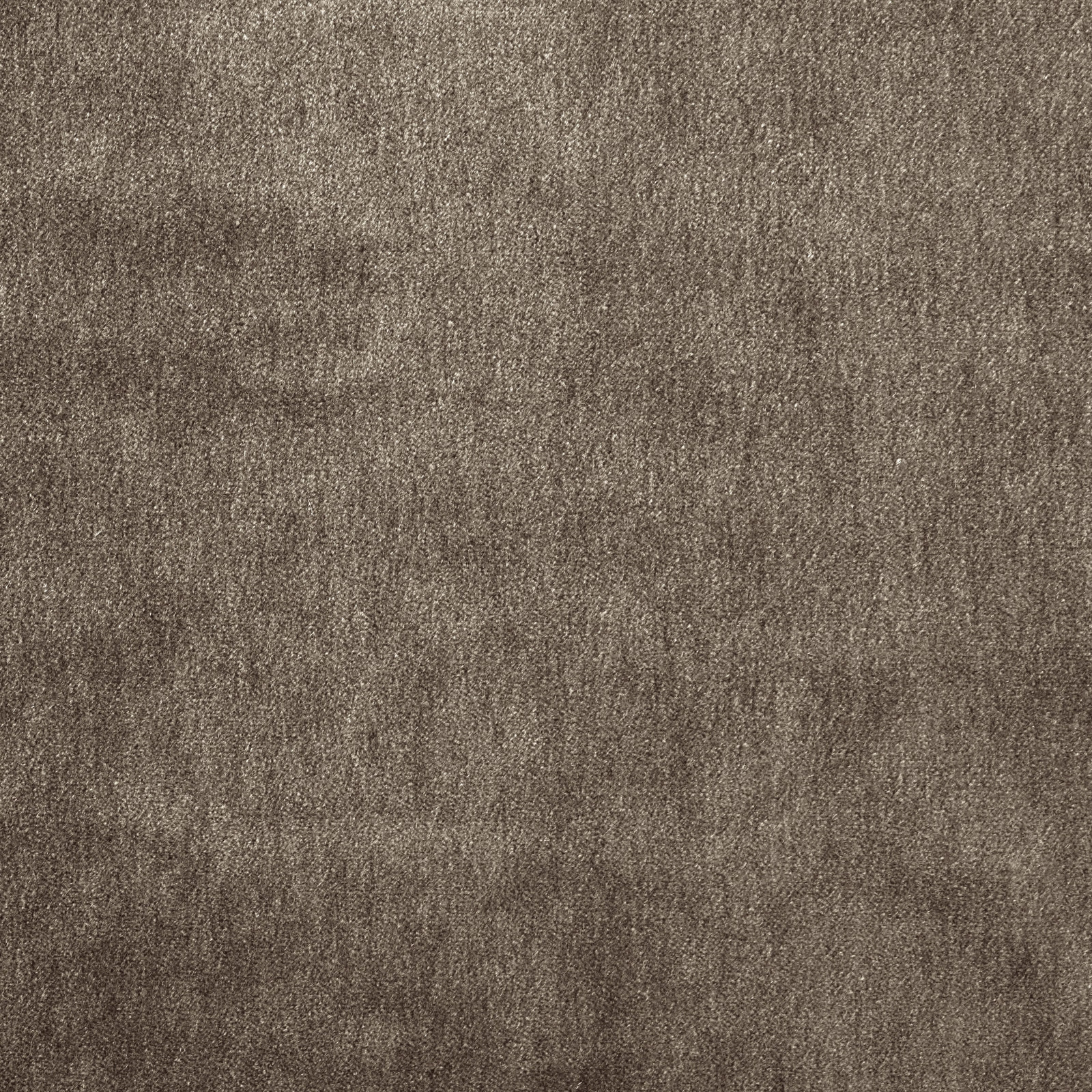 Warm mushroom taupe plain mohair upholstery fabric with a soft, velvety texture