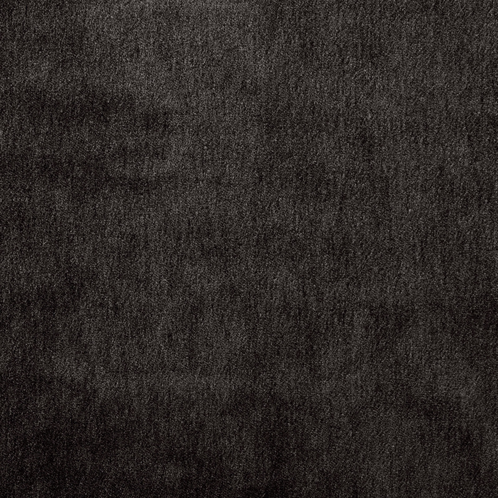 Dark charcoal plain mohair upholstery fabric with a soft, brushed texture