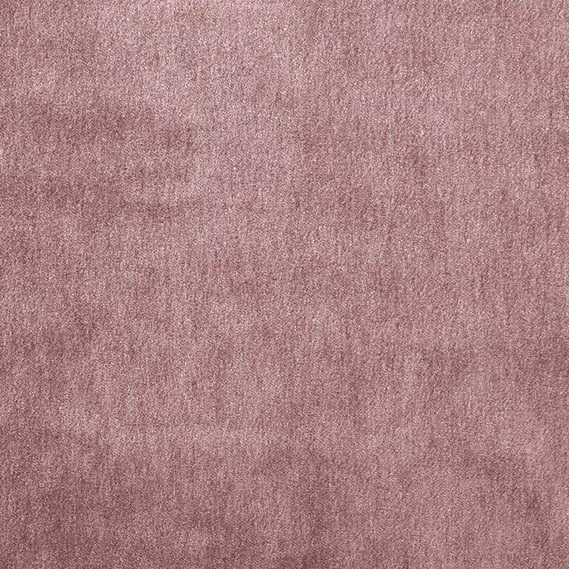Dusty rose mohair-blend plain fabric swatch with a soft, velvety texture