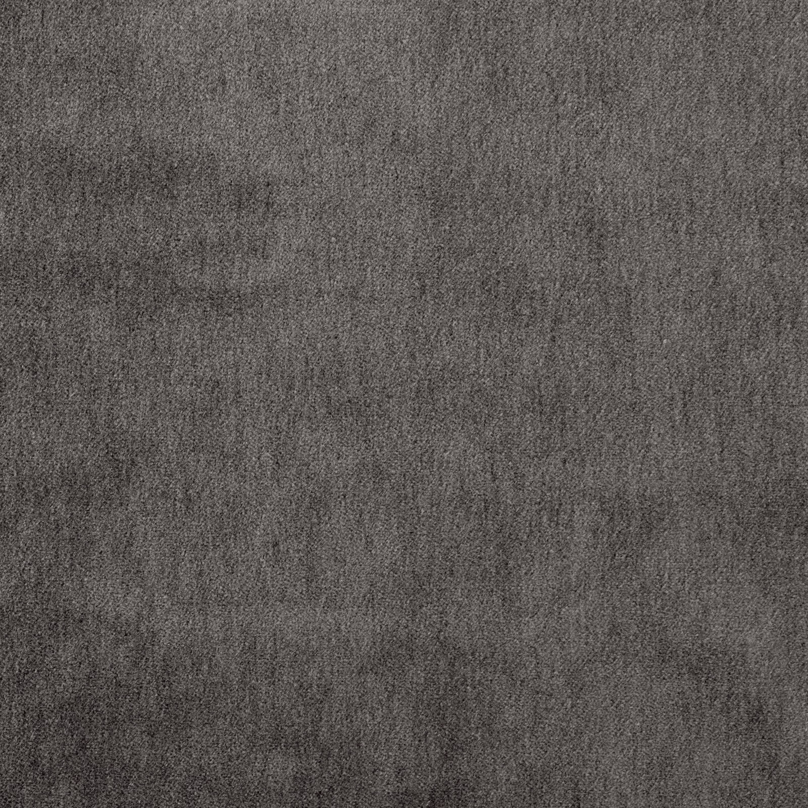 Close-up of a cool grey plain mohair upholstery fabric with a soft brushed texture