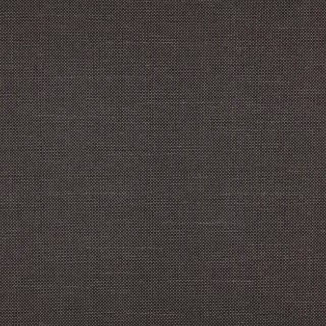 Close-up of dark anthracite grey fabric with a tiny textured check weave