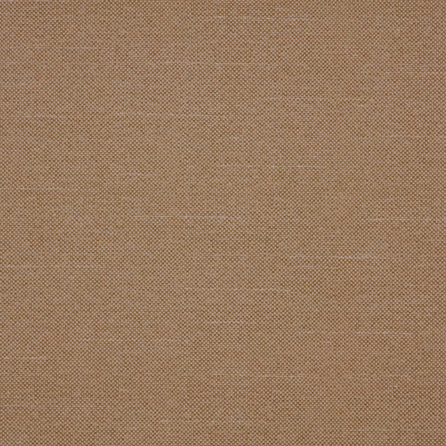 Warm caramel fabric with a tiny woven check and subtly textured surface