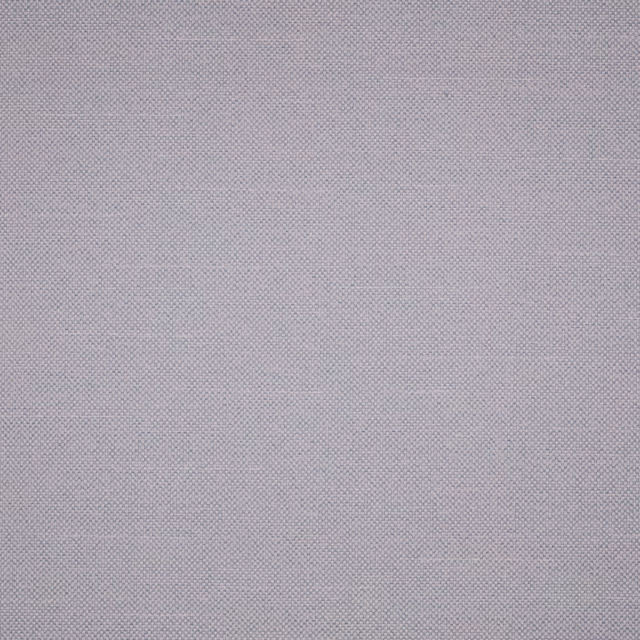 Close-up of cool lilac-grey woven fabric with a fine, subtle micro-check texture