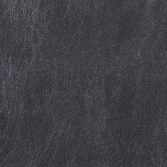 Deep charcoal fabric with a finely crinkled, mottled graphite texture