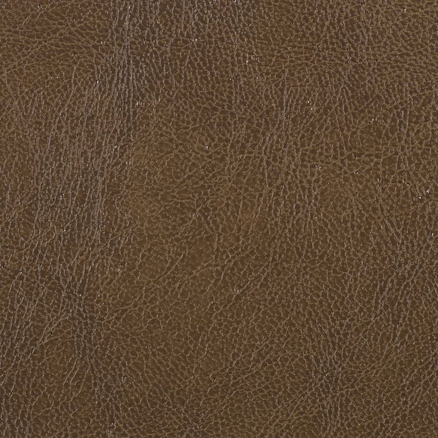 Deep olive-brown fabric with fine distressed hide-like crackle texture