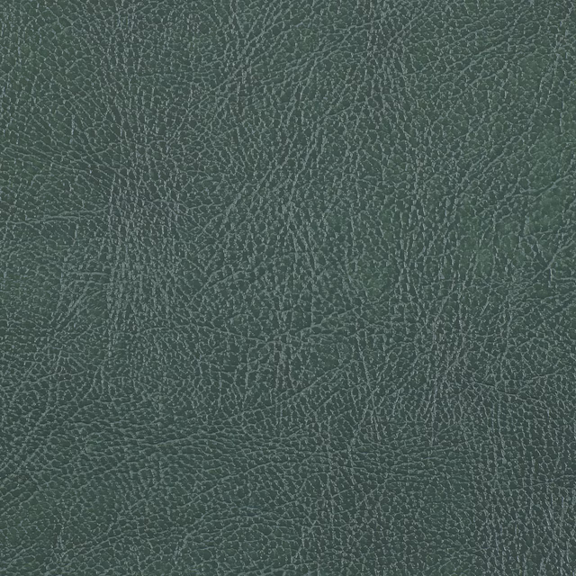 Deep jade-green fabric with fine pebbled, crackle-like tonal texture