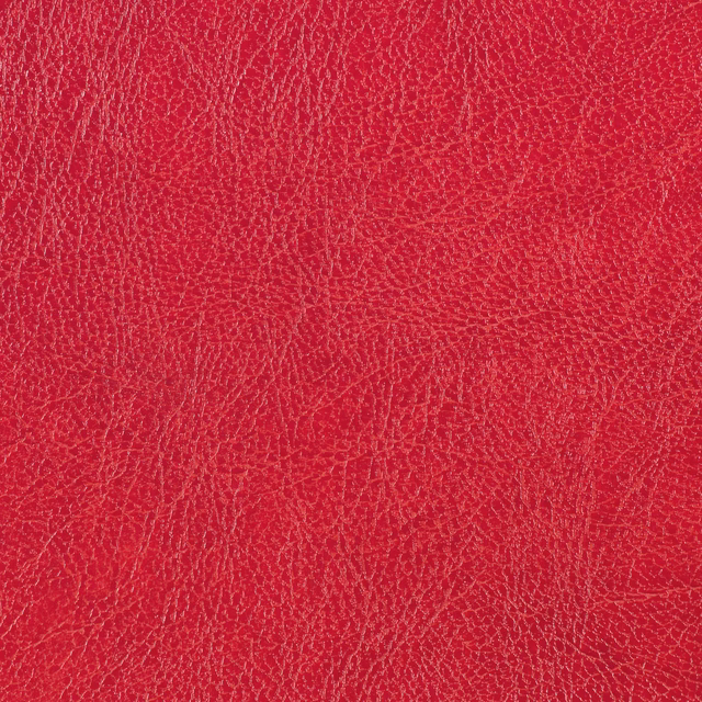 Vivid crimson-red fabric with fine irregular crackle-like texture and subtle tonal variation