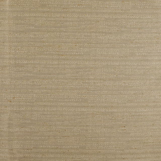Warm gold woven swatch with fine horizontal slubs and softly varied texture