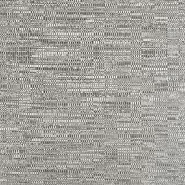 Cool silver-grey woven textile with a fine horizontal grain and softly mottled surface