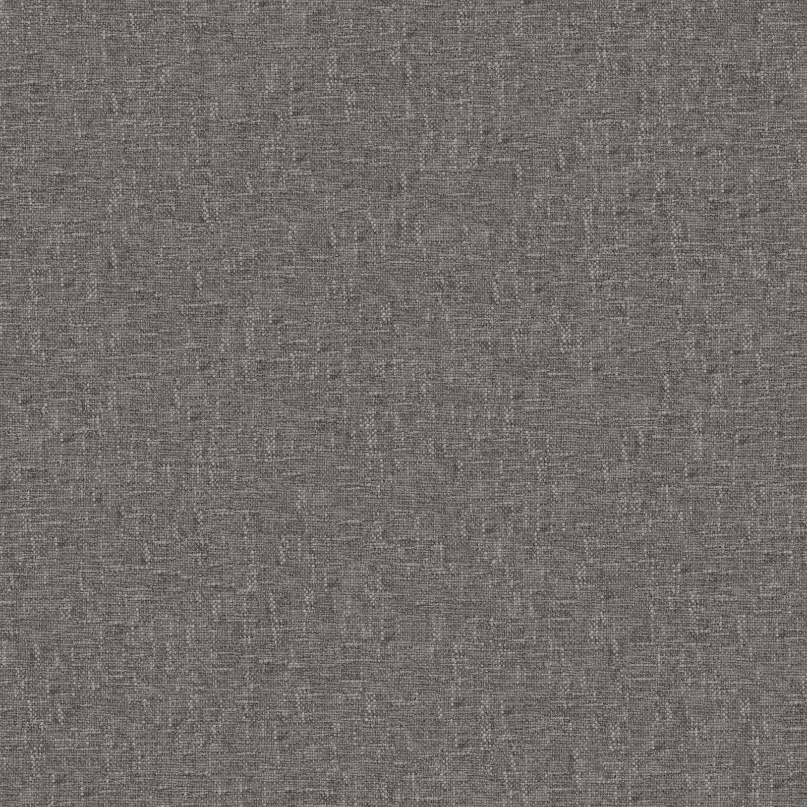 Close-up of a mid grey woven fabric with fine slubbed texture