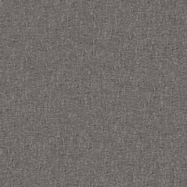 Close-up of a mid grey woven fabric with fine slubbed texture
