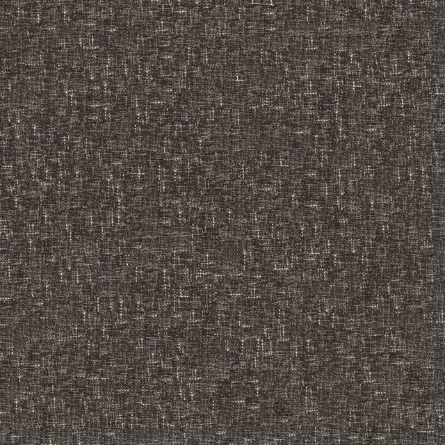 Dark charcoal-brown textured fabric swatch with fine flecked weave