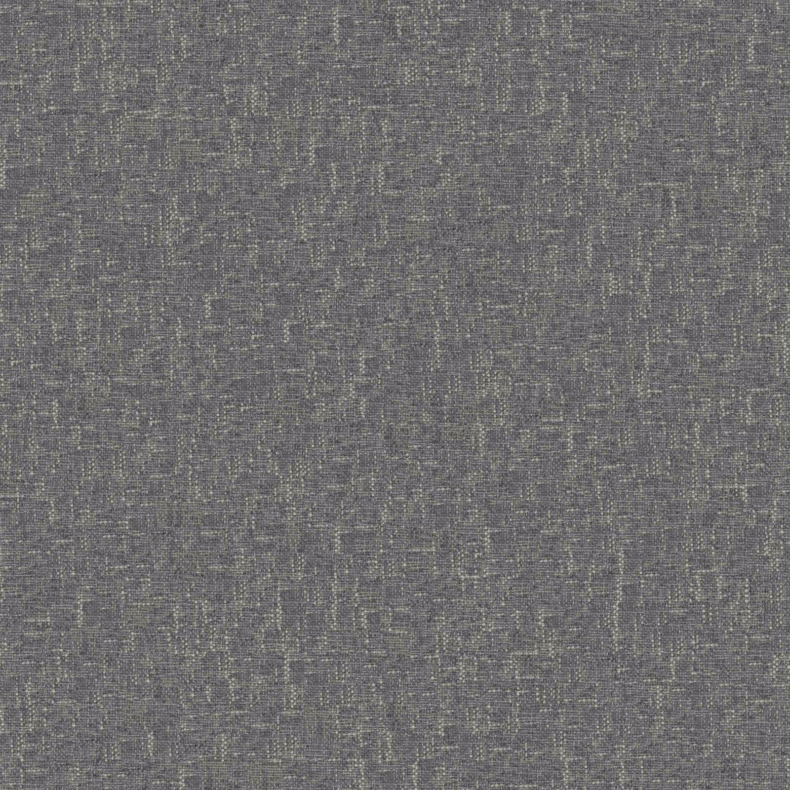 Close-up of cool grey textured fabric with fine mottled weave