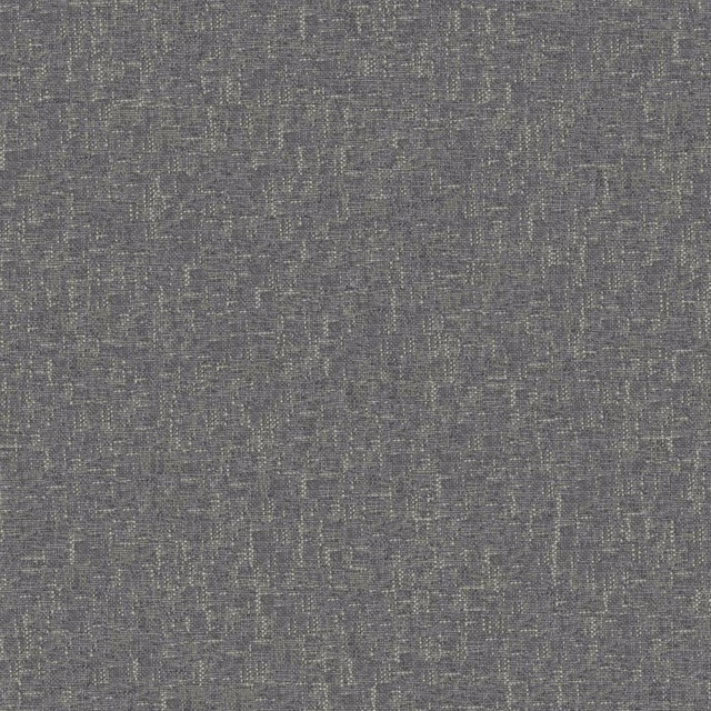 Close-up of cool grey textured fabric with fine mottled weave