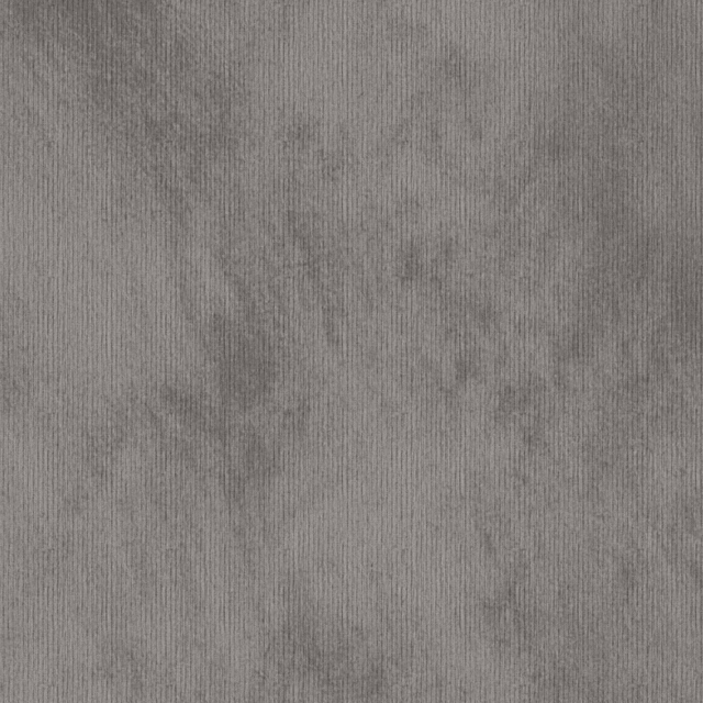 Cloud grey ribbed fabric swatch with subtle tonal mottling and fine vertical texture