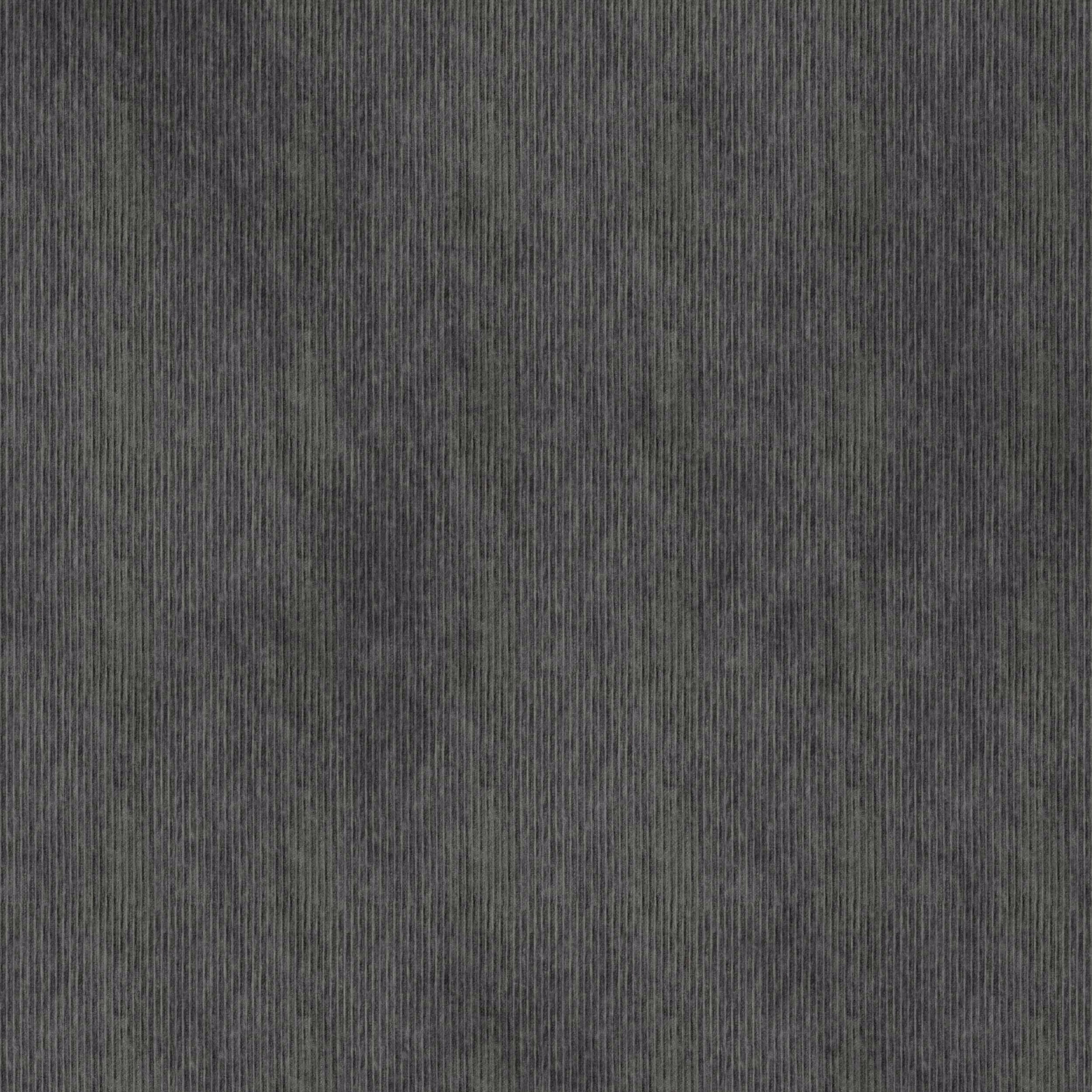 Close-up of dark slate grey fabric with fine vertical ribbed texture