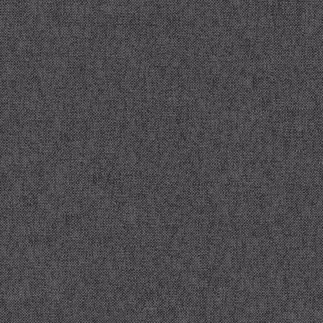 Close-up of a dark charcoal-grey woven fabric with a fine, compact texture.