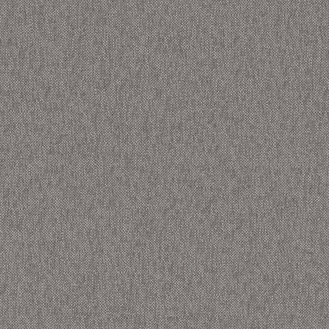Close-up of soft storm grey woven fabric with a fine textured surface