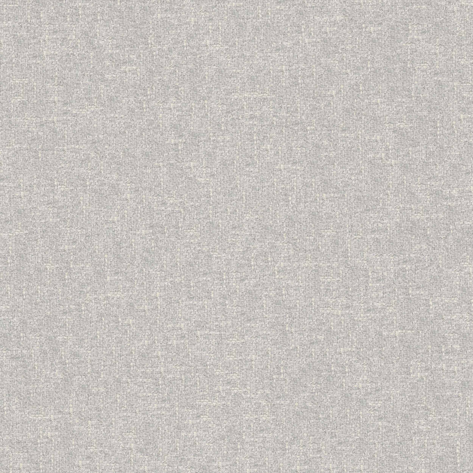 Soft cloud-grey plain woven fabric with a fine heathered texture