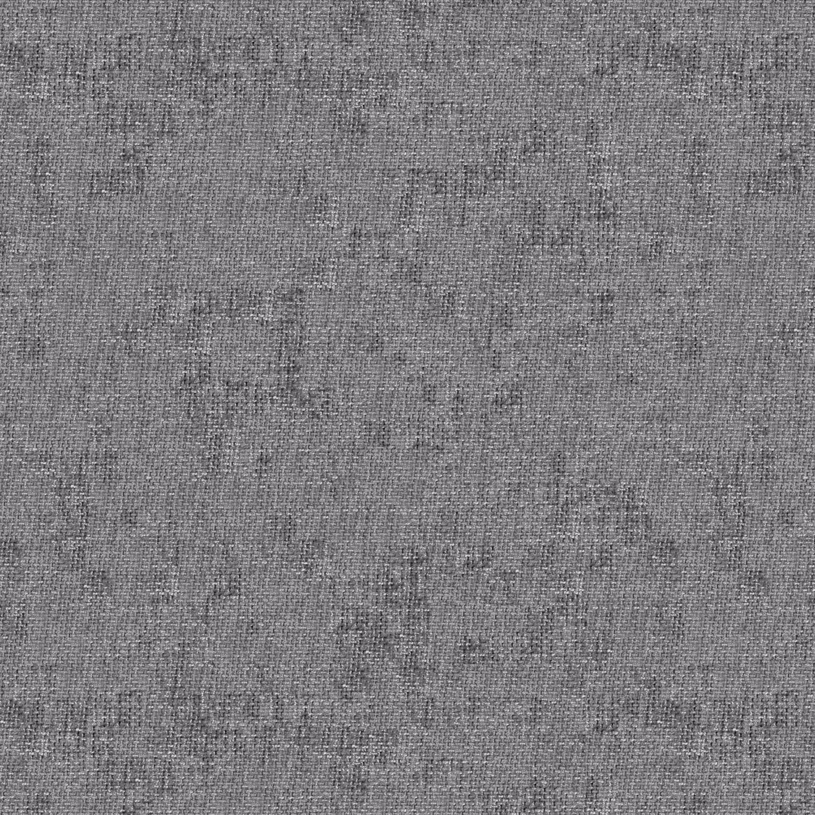Close-up of mottled charcoal grey woven fabric with fine texture