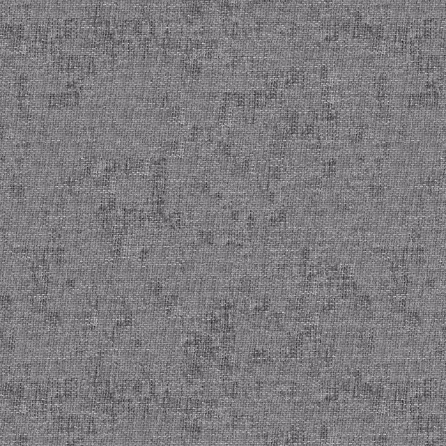 Close-up of mottled charcoal grey woven fabric with fine texture