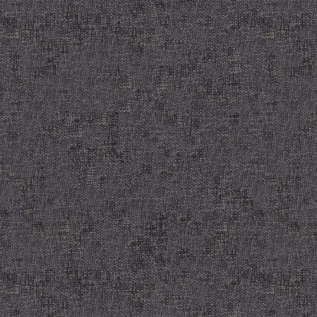 Close-up of charcoal slate grey textured woven fabric with subtle mottling