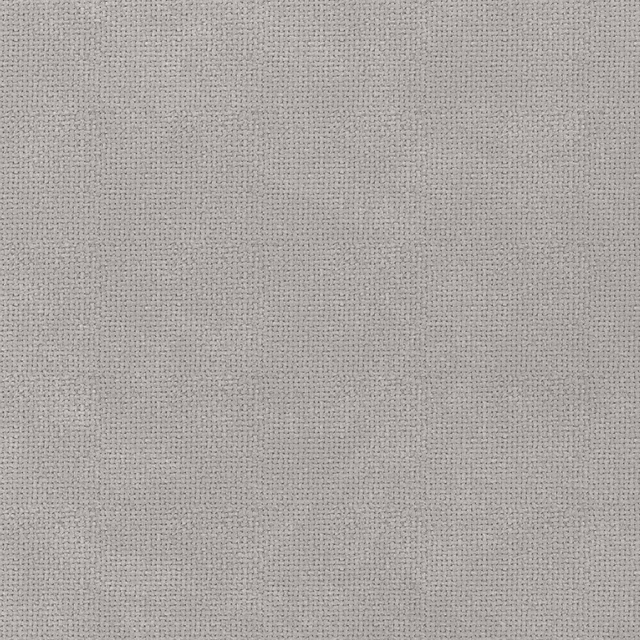 Close-up of pale steel grey woven fabric with a fine textured surface