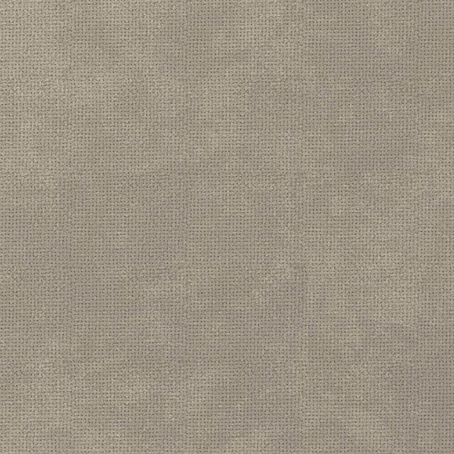 Close-up of a soft mushroom taupe plain woven fabric with fine texture