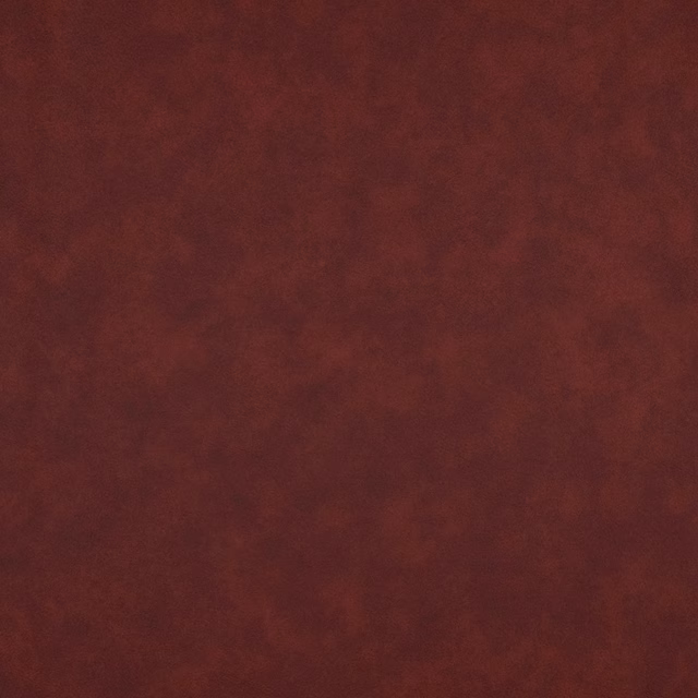 Deep oxblood burgundy Cuero fabric with a softly mottled, suede-like surface