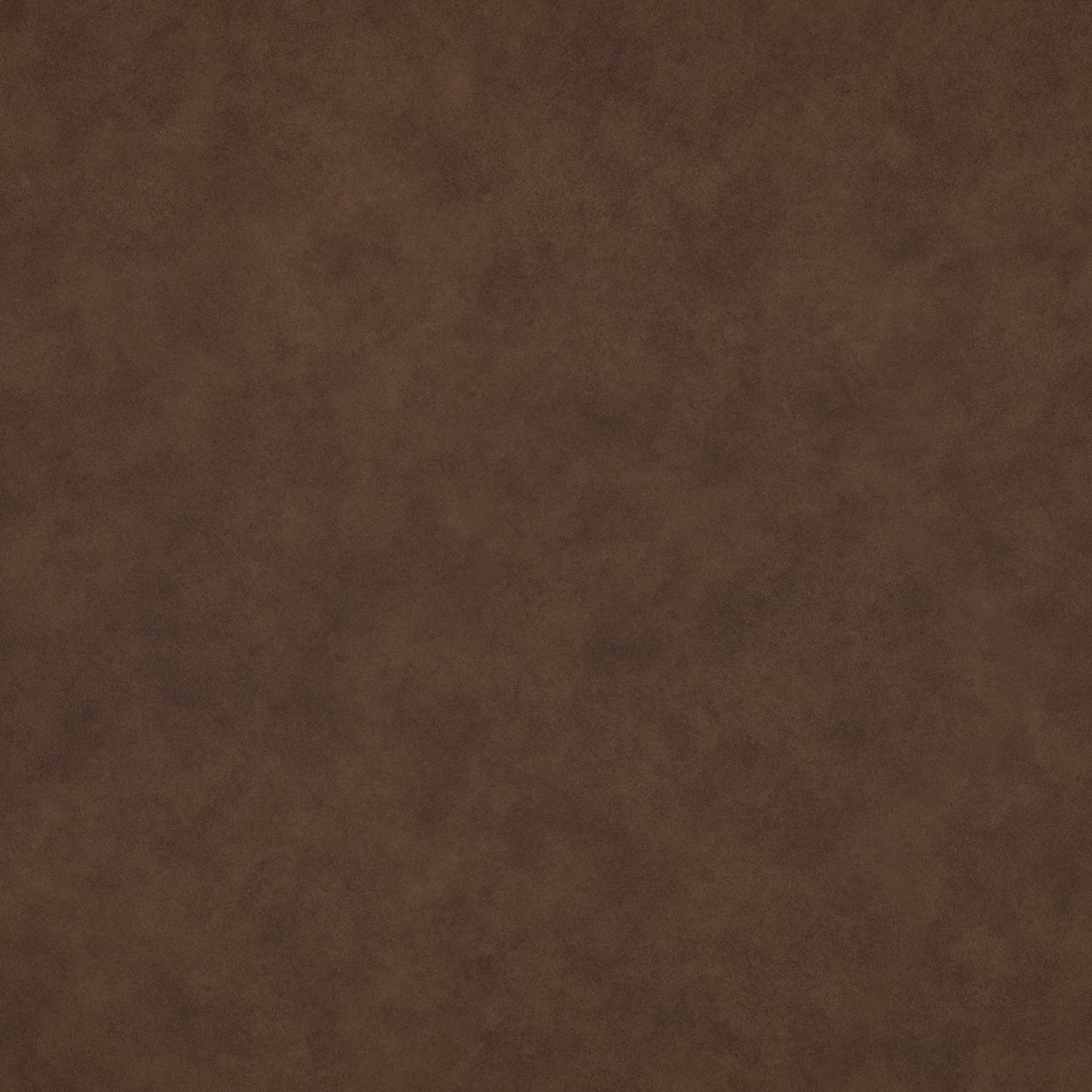 Close-up of warm saddle-brown fabric with softly mottled, suede-like tonal shading