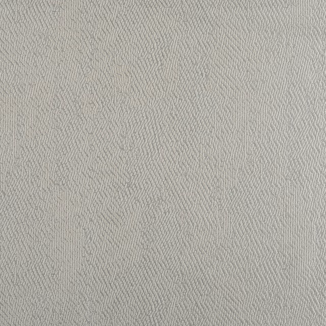 Pale quartz-grey textile with fine wandering lines and a softly rippled weave