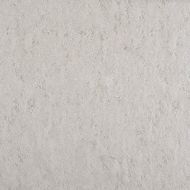Pale ivory fabric with a tonal vertical chevron weave and softly raised texture
