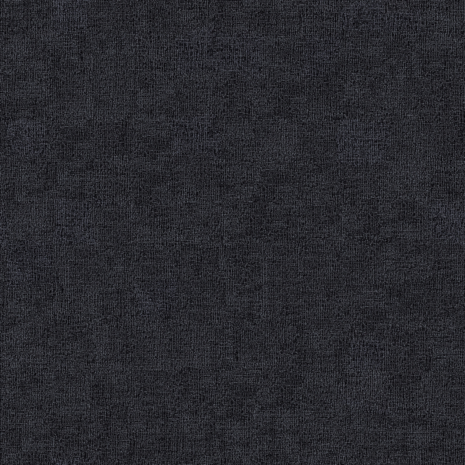 Dark charcoal-grey plain woven upholstery fabric with a fine denim-like texture