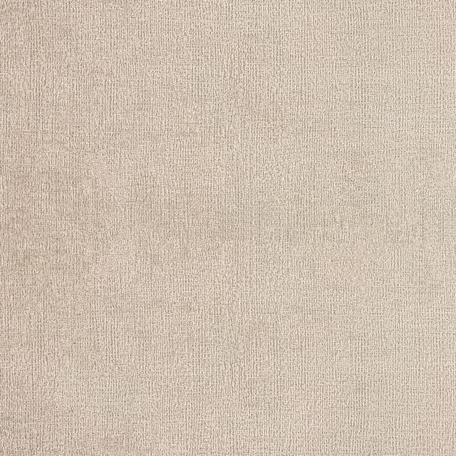 Close-up of pearl cream plain woven upholstery fabric with fine textured grain