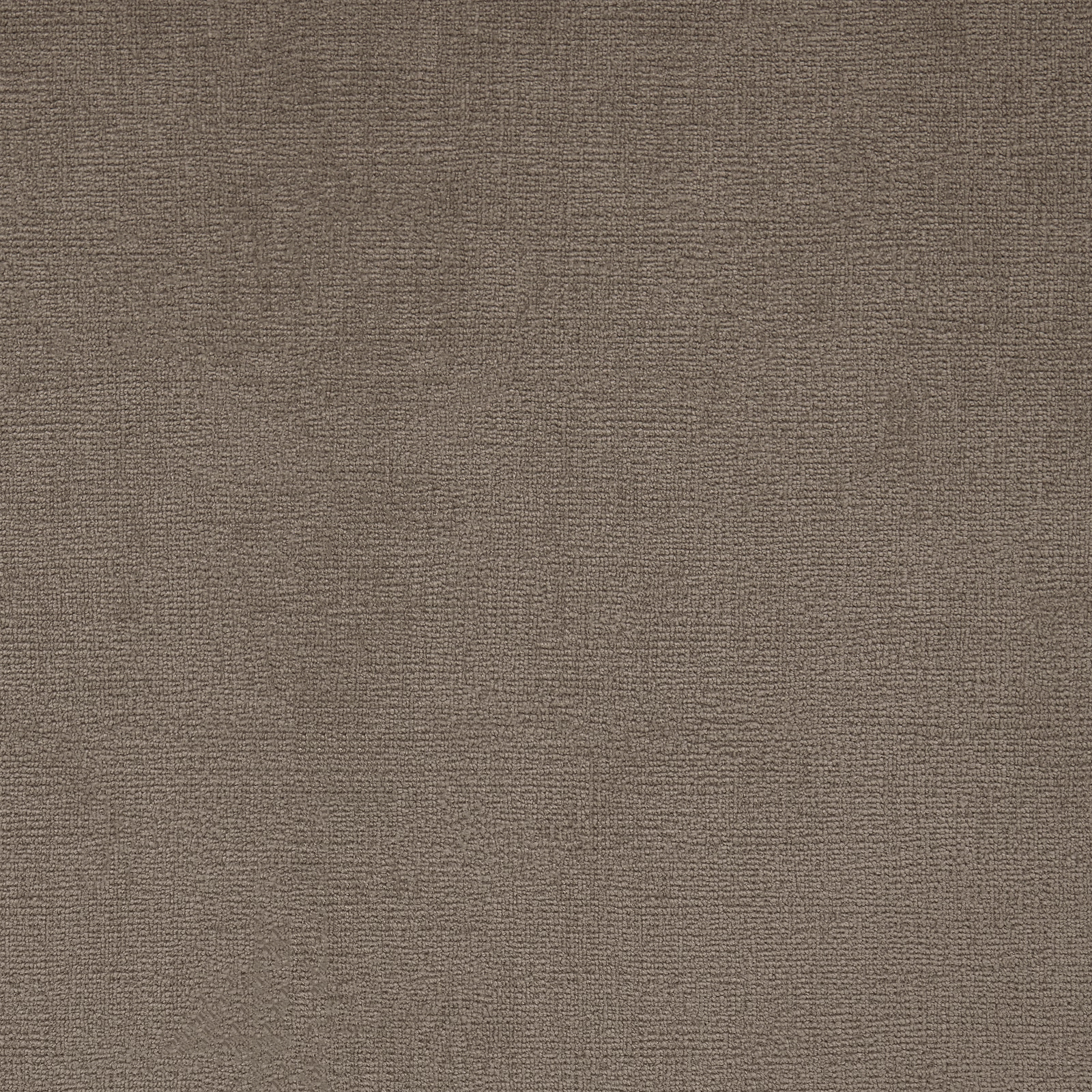 Warm taupe plain woven upholstery fabric with fine textured surface