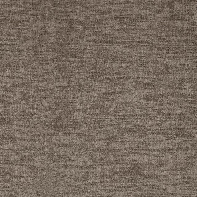 Warm taupe plain woven upholstery fabric with fine textured surface