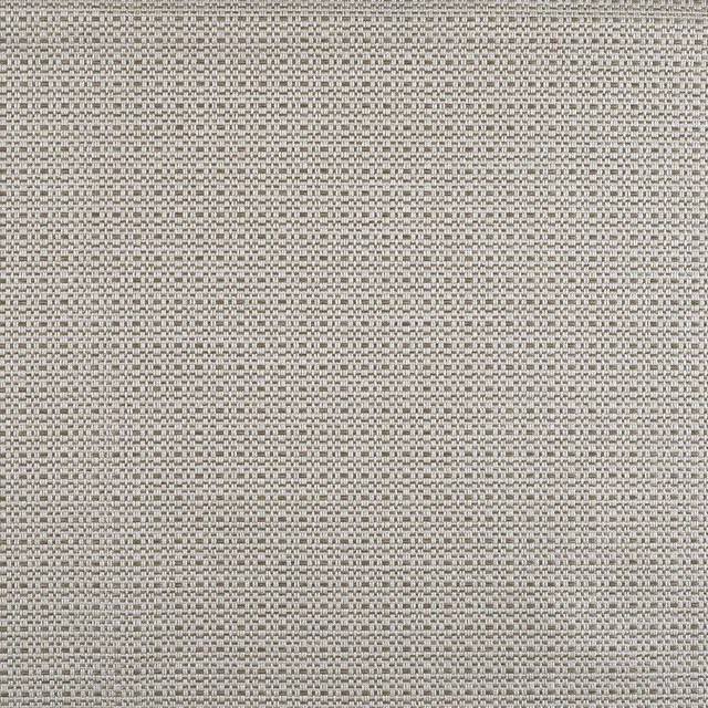 Cool silver-grey Flatiron textile showing a fine, tightly patterned woven surface