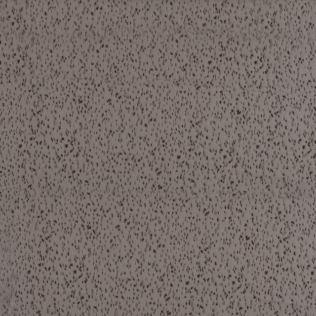 Bronze taupe woven fabric with fine irregular charcoal flecks and softly mottled texture