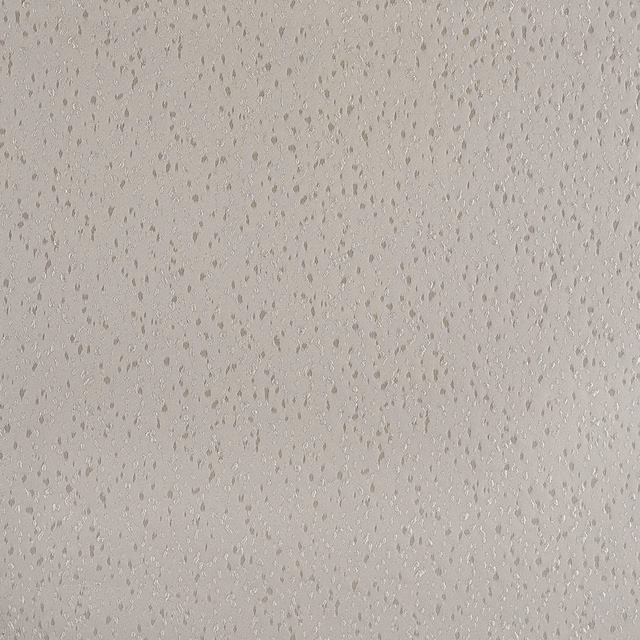 Pale sandstone beige fabric with fine irregular vertical flecks and a subtly raised weave