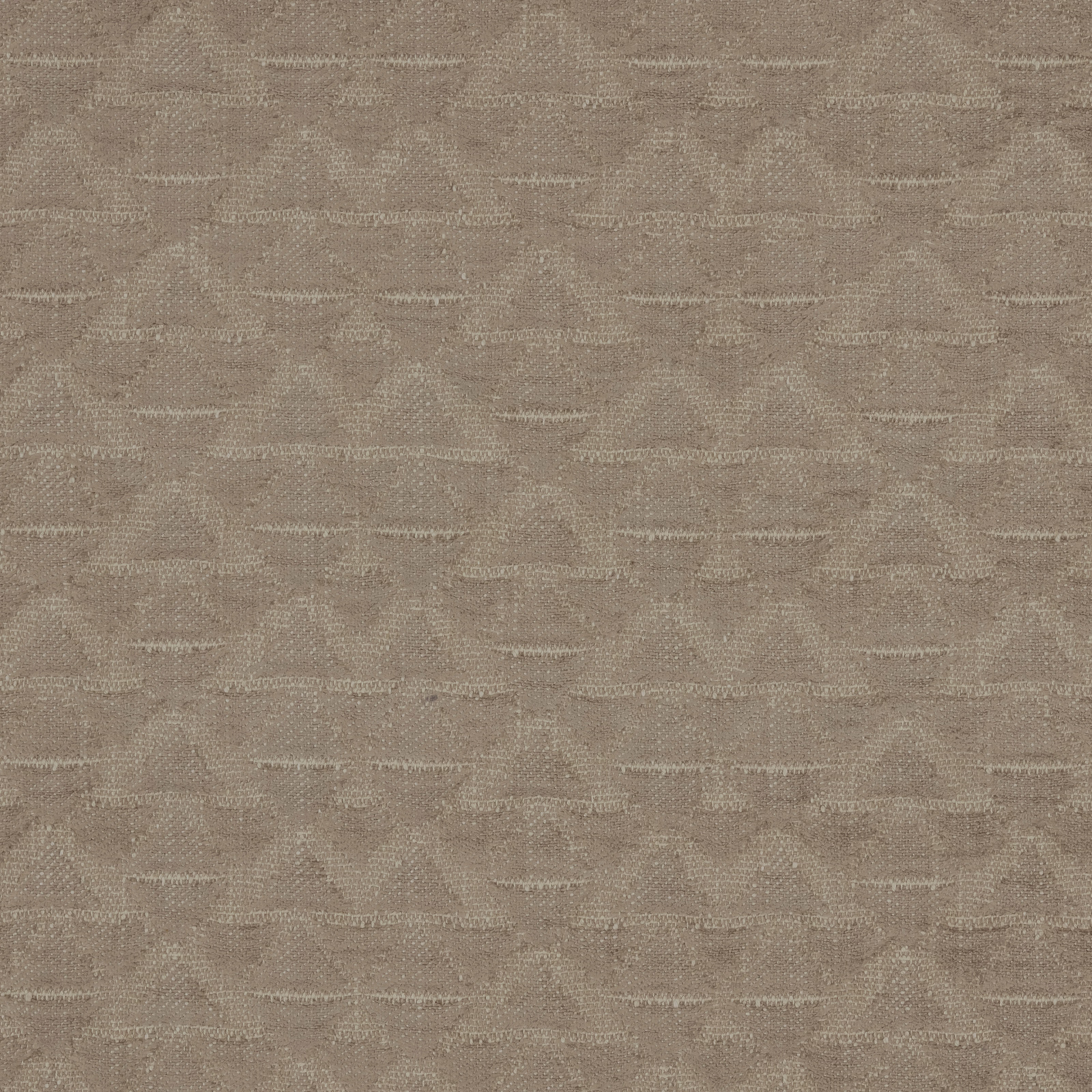 Close-up of Juliet Biscuit fabric showing warm beige textured weave with subtle horizontal motif