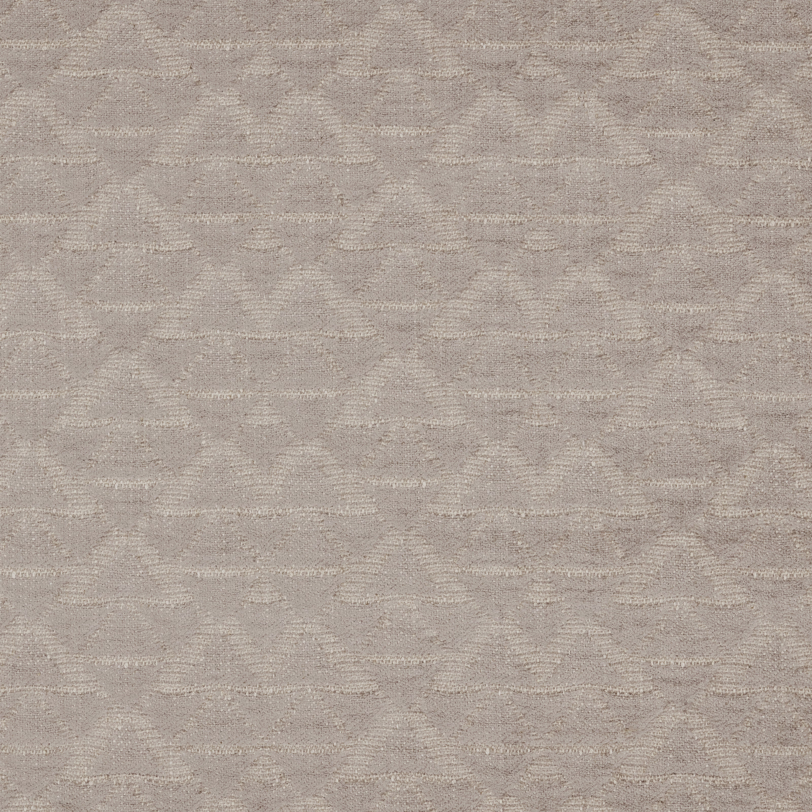 Pale taupe-grey woven upholstery fabric with a subtle small wave pattern