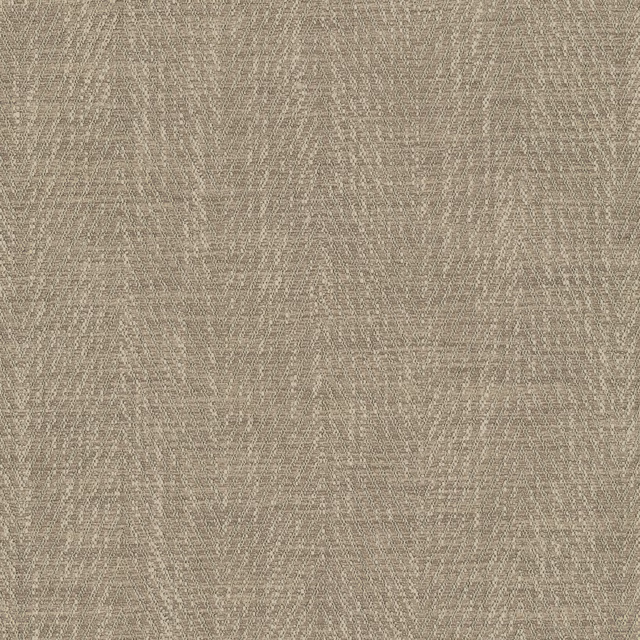 Mushroom taupe woven fabric with pale irregular vertical organic striations