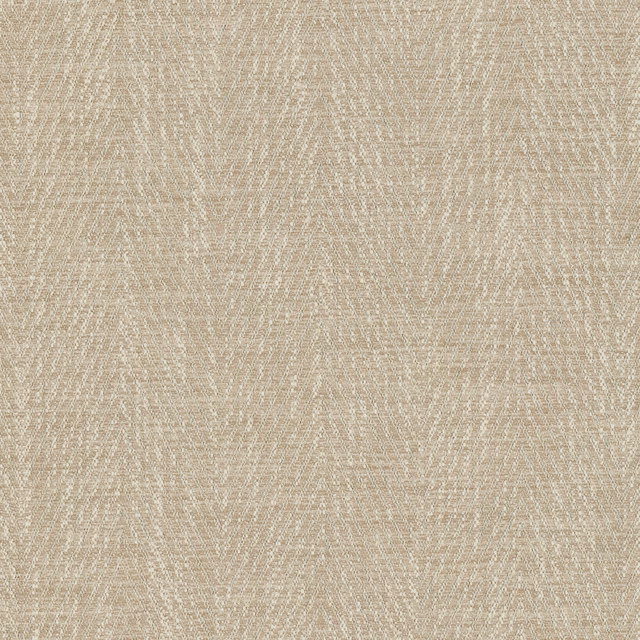 Warm natural beige woven fabric with fine irregular pale striations