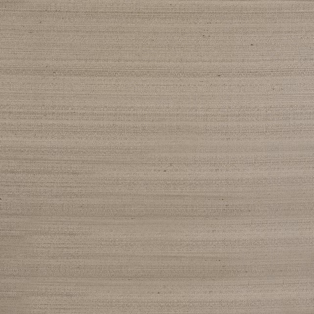 Warm bronze-taupe textile with fine horizontal slub lines and a softly matte surface