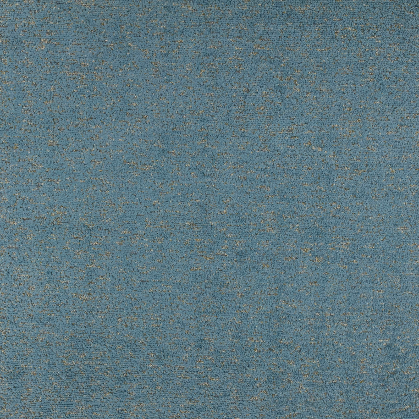Marine-blue woven surface with fine tan-grey flecks and softly mottled texture
